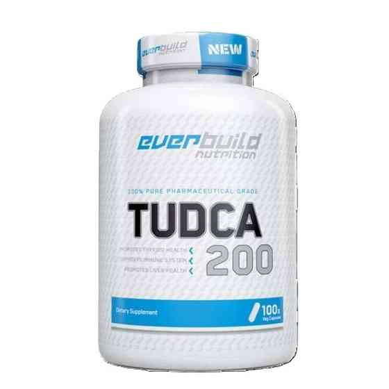 Тауроурсодезоксіхолева кислота Everbuild Nutrition Tudca 200 мг 100 капсул Луцьк