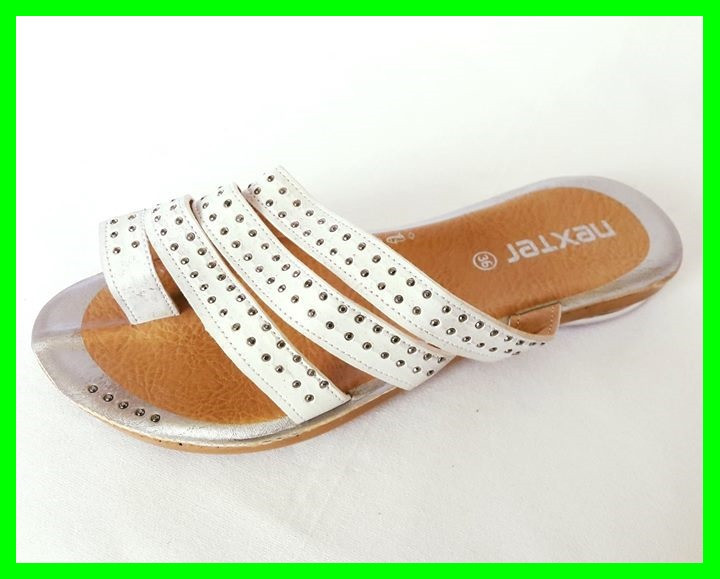 Женские Тапочки Шлёпанцы Сланцы Вьетнамки Белые (размеры: 36) Днепр - изображение 10