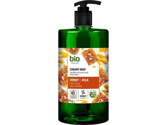 Крем-мило 946 мл Honey Milk (дозатор) ТМ BIO NATURELL Київ