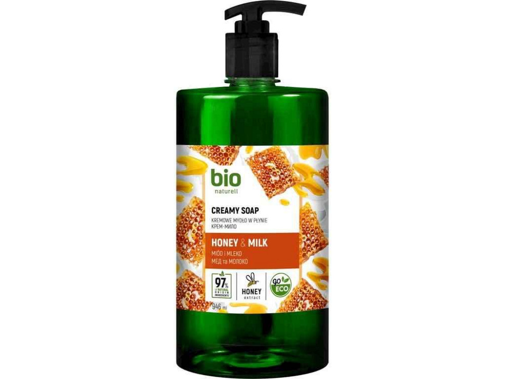 Крем-мило 946 мл Honey Milk (дозатор) ТМ BIO NATURELL Київ - фото 1