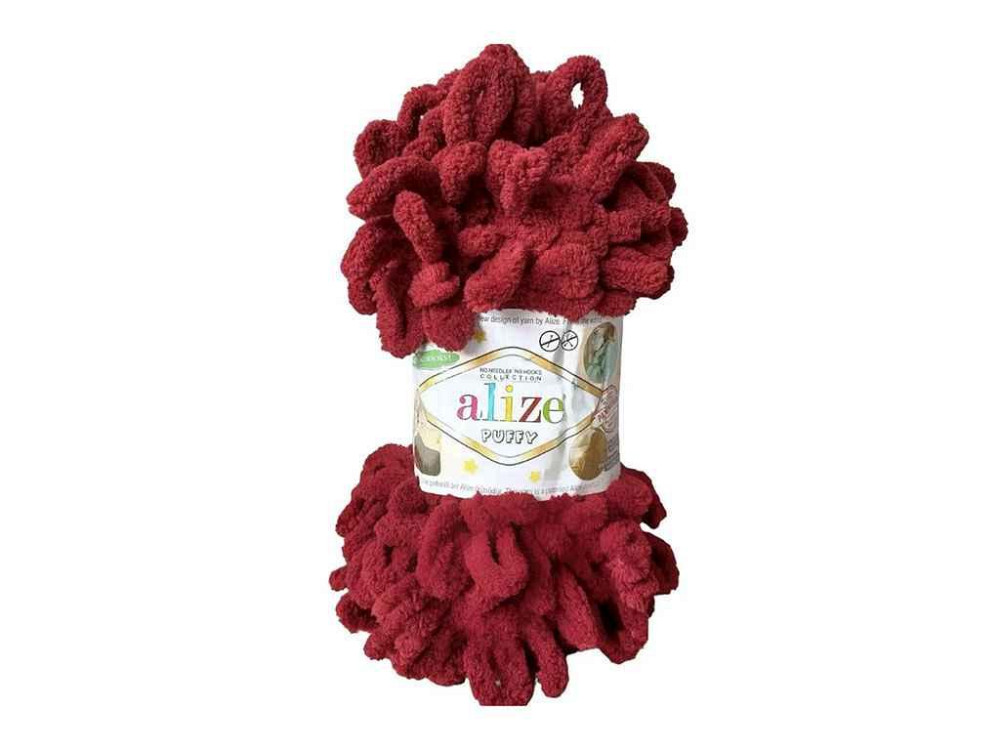 Пряжа Puffy 25 5шт/уп 100% Микрополиэстер 100г 9.2м ТМ ALIZE Киев - изображение 1