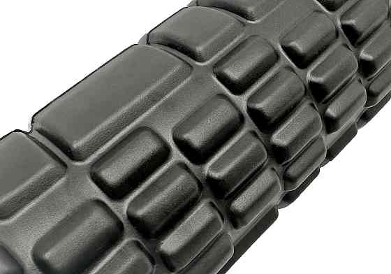 EasyFit Масажний ролер EasyFit Solid Grid Roller Mini 30 см чорний Коломыя