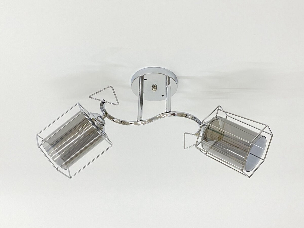 VALESO Стельова люстра на 2 плафони 91179B/2 хром Киев - изображение 1
