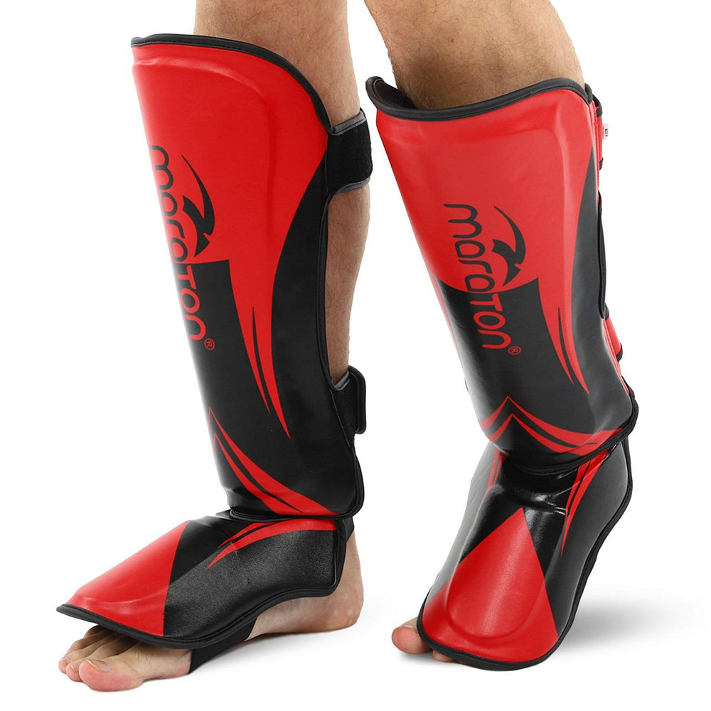 Защита голени и стопы Муай Тай, ММА, Кикбоксинг MARATON BO-9321 размер S-XL Защита для боевых искусств Киев - изображение 1