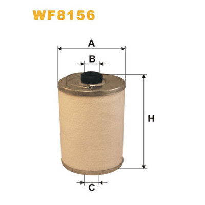 Фільтр паливний Wixfiltron WF8156 Вінниця - фото 1