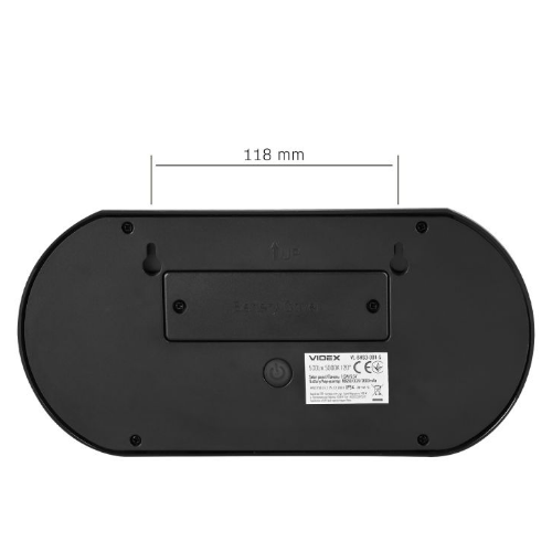 LED Світильник настінний 5000К 500Lm автономний VL-BHSO-001-S Videx Житомир - изображение 8