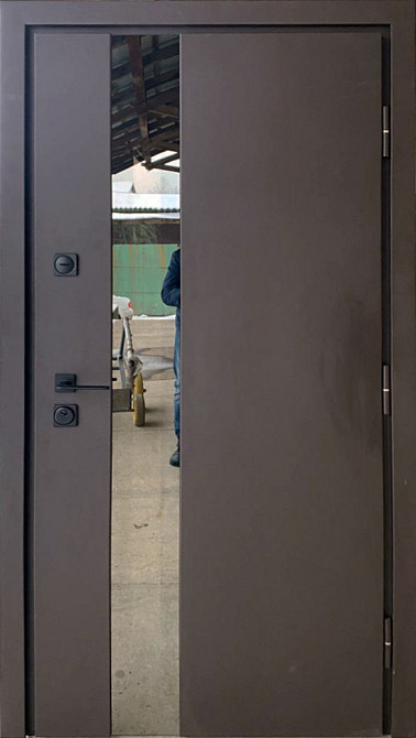 Дверь уличная серия СТРОНГ с ТЕРМОРАЗРЫВОМ модель ВЕСТ Киев - изображение 1