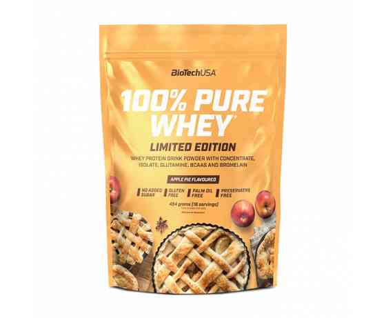 Протеин BioTech 100% Pure Whey 454 g (Apple pie) Луцк