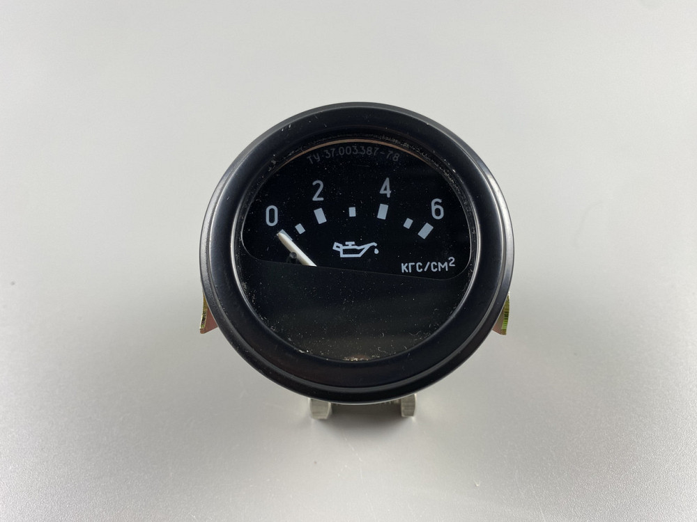 Покажчик тиску оливи ГАЗ УАЗ ЗІЛ 12 В електричний діаметр 60 мм 0-6 кгс/см3 Мукачево - фото 9