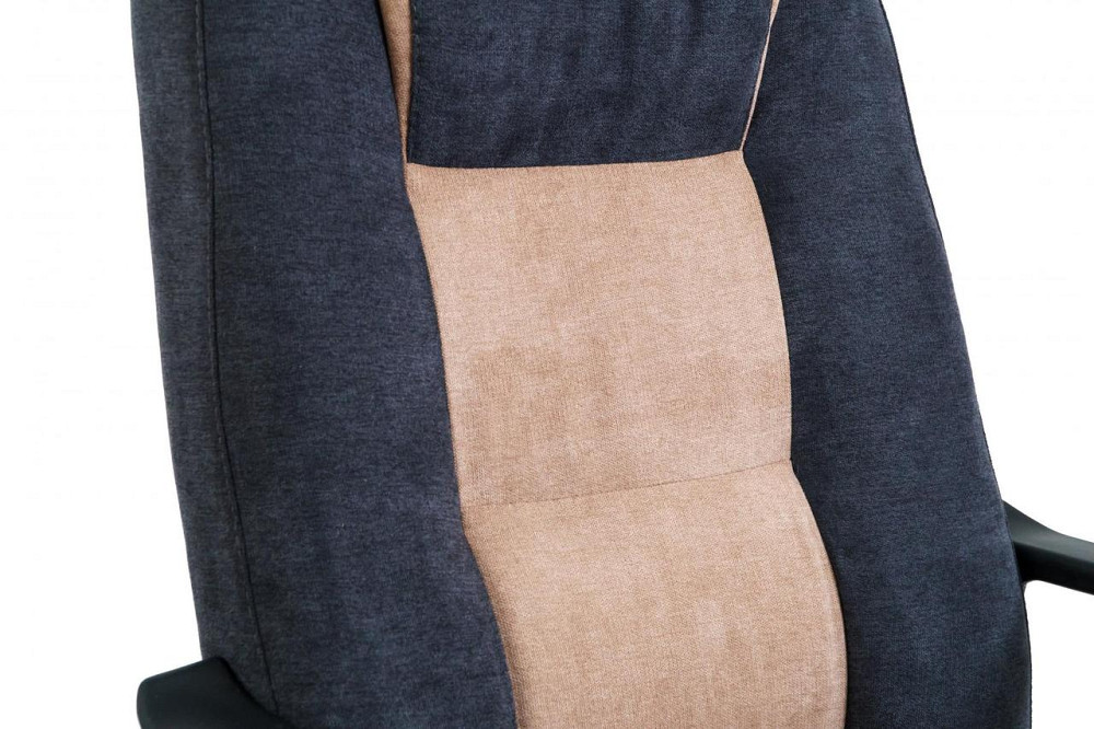 Офисное Кресло Руководителя Richman Chelsea Misti Dark Grey-Cream Пластик М3 MultiBlock Серо-бежевый Днепр - изображение 6