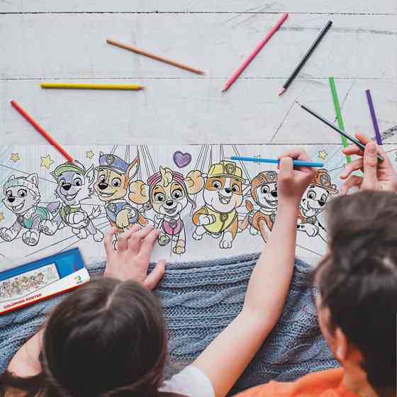 Раскраска детская Paw Patrol Друзья 200192, 70х16 см Винница