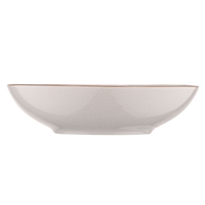 Тарелка Ardesto Apulia, 820мл, 20.8см, кераміка, сірий (AR2921AG) Винница - изображение 3