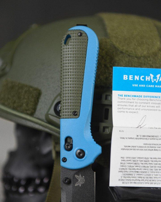 Ніж викидний Benchmade sea/olive ВТ4765 Одеса - фото 4