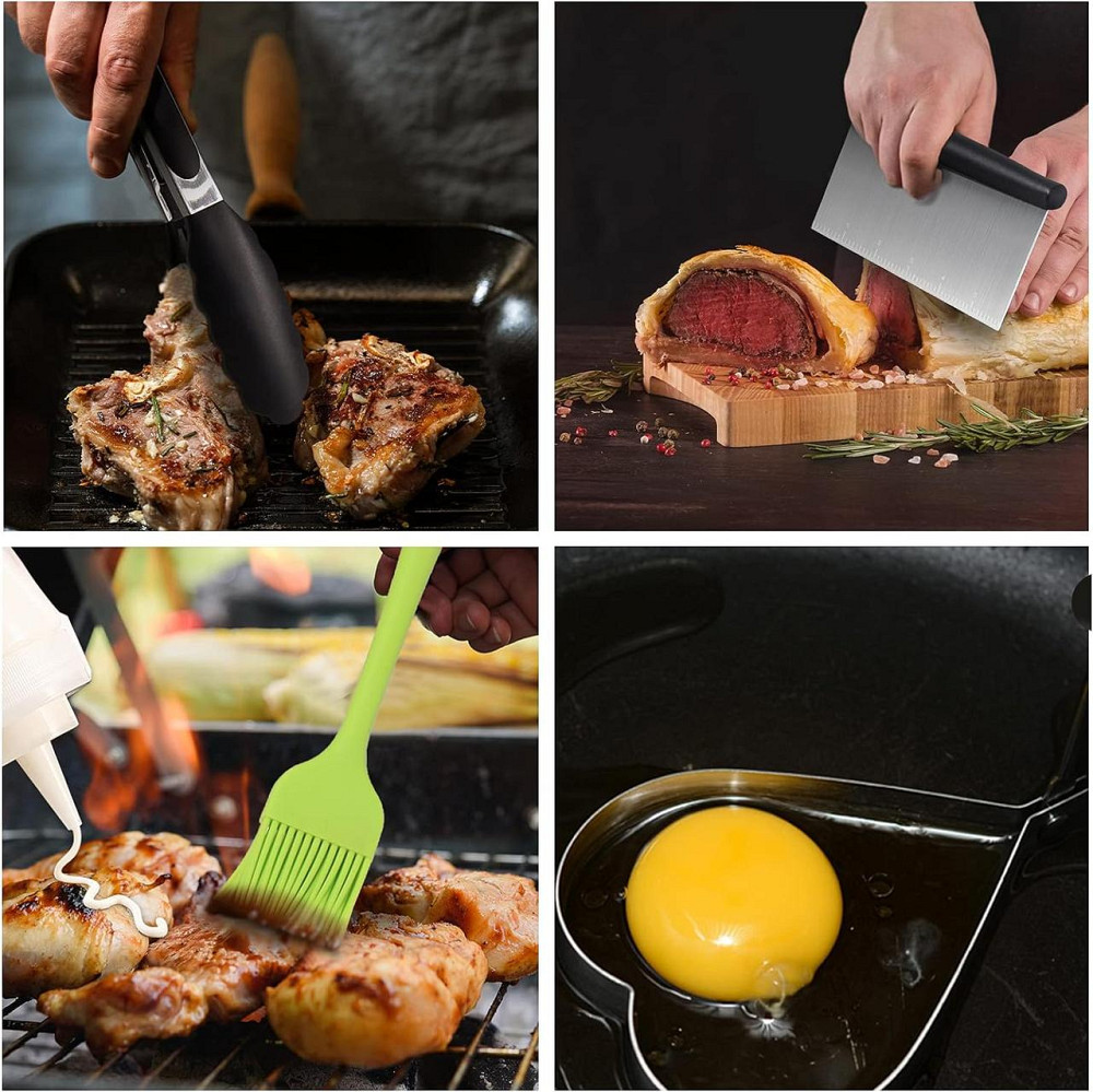 Набір для барбекю 15 предметів із нержавіючої сталі All in One GRILLI  777115 Код: 012289 Рівне - фото 2