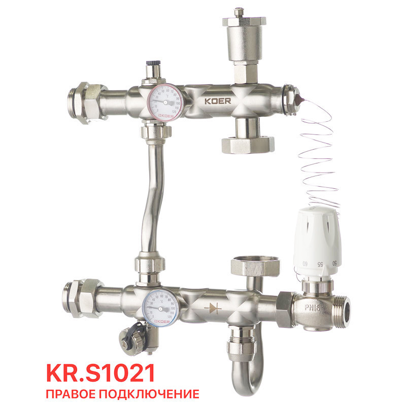 Змішувальний вузол Koer KR.S1021  1 "НР SUS304   ( KR2955 ) 31120 Харків - фото 3