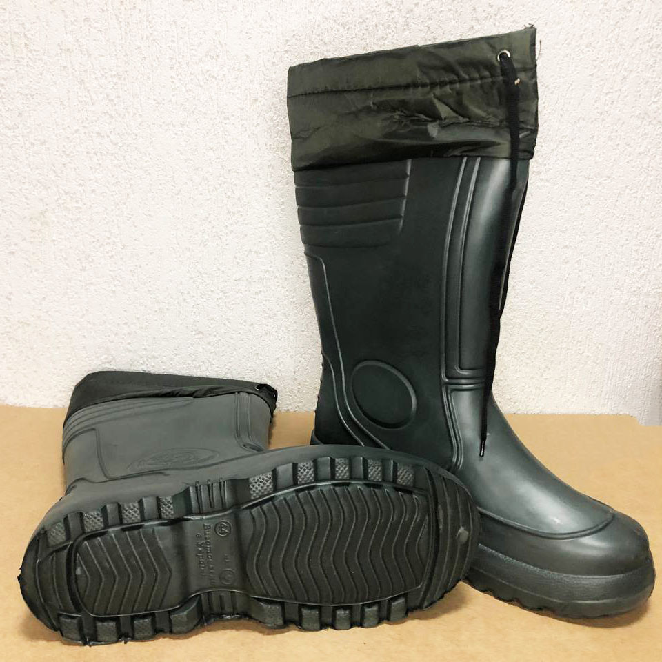 Активні чоловічі гумові чоботи 44р, Чоловічі чоботи для риболовлі з гуми, Робоче взуття для чоловіків VG-47 Львів - фото 6