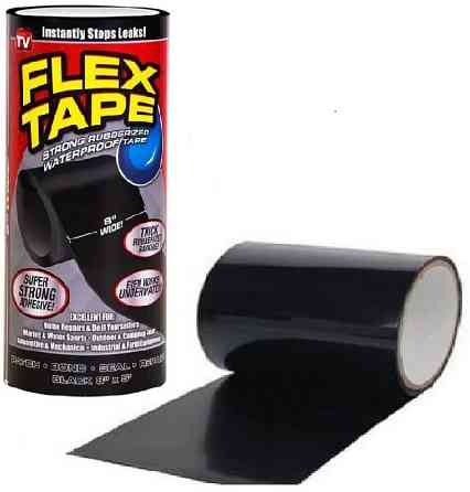 Сверхміцний скотч - стрічка Flex Tape 12*10 30 см. 5517 Дніпро