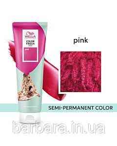 Тонуюча кремова маска Wella  COLOR FRESH Pink Розовый Киев