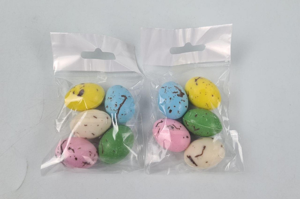 Шоколадное яйцо пасхальный декор 5шт  (1 шт) Харків - фото 1