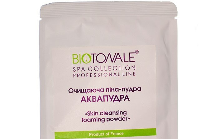 Очищаюча піна-пудра «Аквапудра» Biotonale 50g пакет Дніпро - фото 1