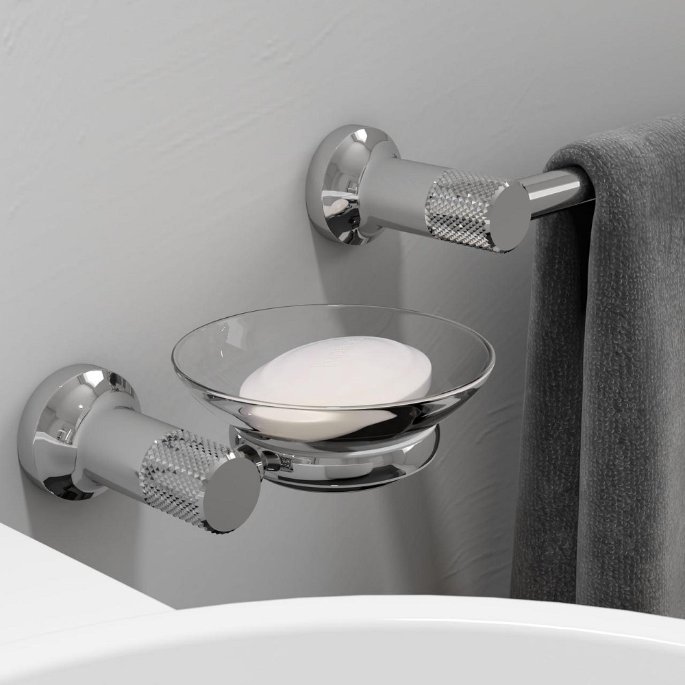 Мильниця для ванни IMPRESE BRENTA хром Київ - фото 3