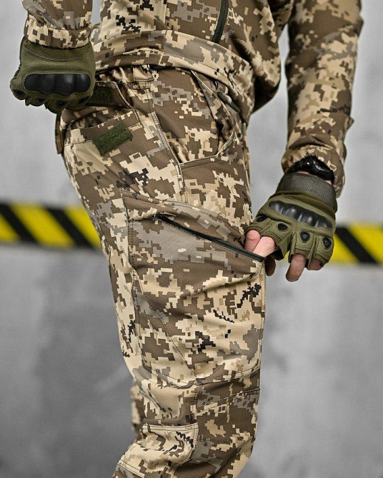 Літній еластичний тактичний костюм fragment 3в1 піксель ДЛ6475 Одеса - фото 9