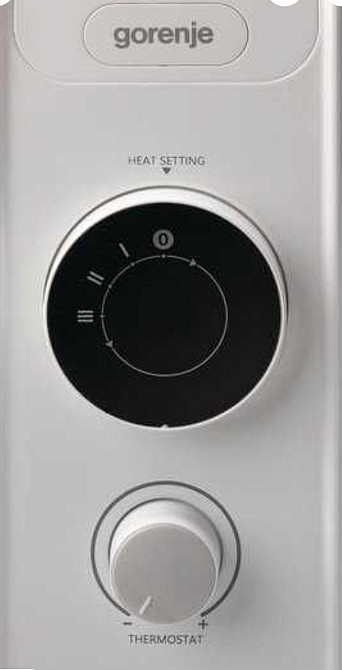 Нагрівач оливний радіатор Gorenje OR 2000 M — 9 секцій 2,0 кВт. Київ - фото 1