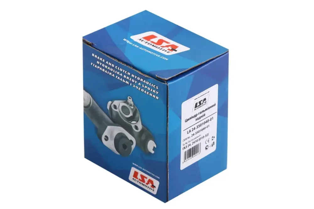 Циліндр торм. задній ГАЗ-2410 LSA (трубка d10 мм, пошматований d32 мм, ГАЗ-3302) Вінниця - фото 4