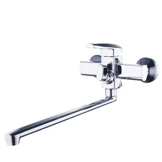 Смеситель для ванны однорычажный WEZER NOF7 хром Киев