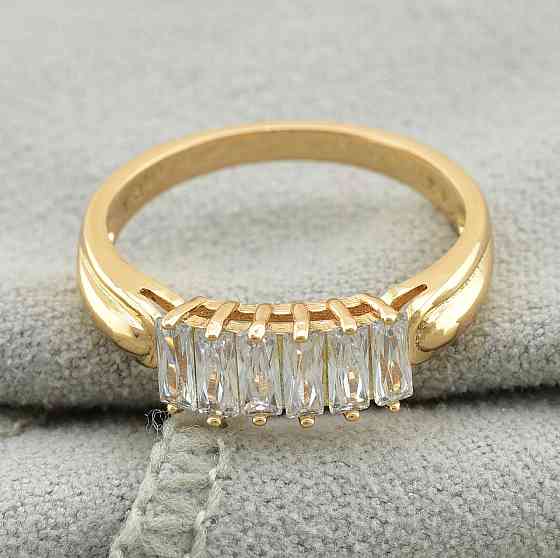 Кольцо 19 размер позолота 18К Киев