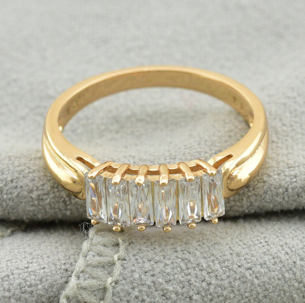 Кольцо 19 размер позолота 18К Киев - изображение 3