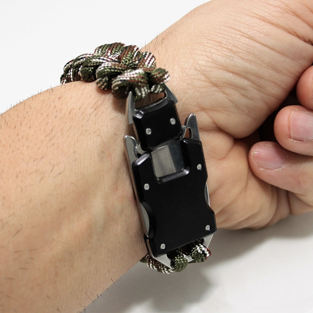 Браслет из паракорда для выживания с ножом SBR Киев - изображение 9