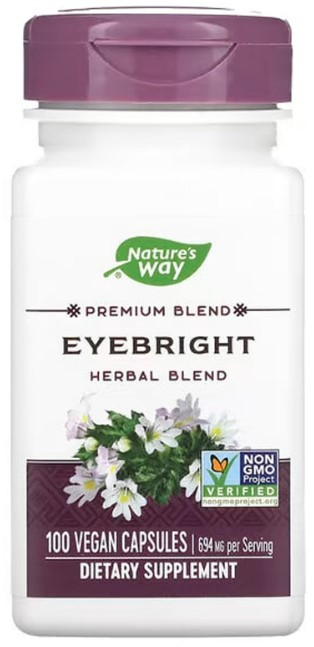 Очанка Nature's Way Eyebright Herbal Blend 694 мг 100 вег капсул Київ - фото 1