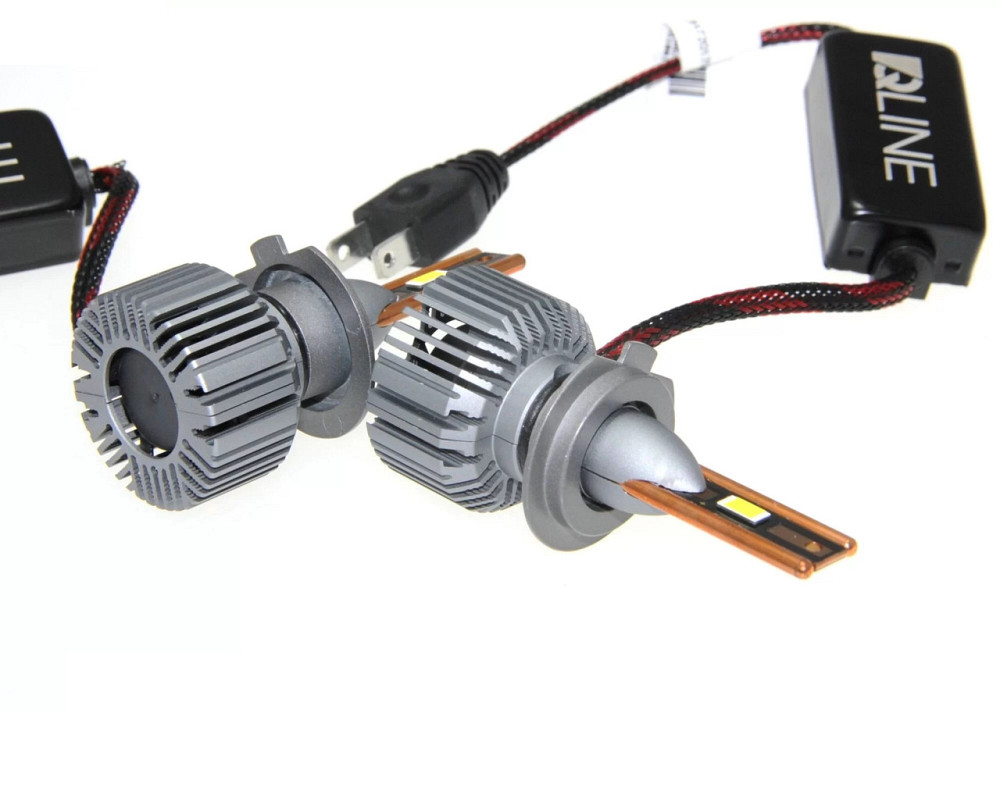 Комплект світлодіодних ламп QLine Ultra +200% H7 55W 6000K 24V (2 шт) Харків - фото 3