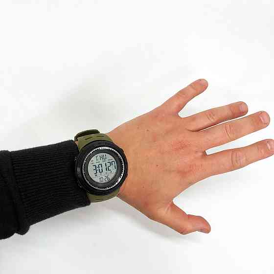 Цифровые часы для активного образа жизни, Военные часы с секундомером армейские оригинал WM-78 Львов