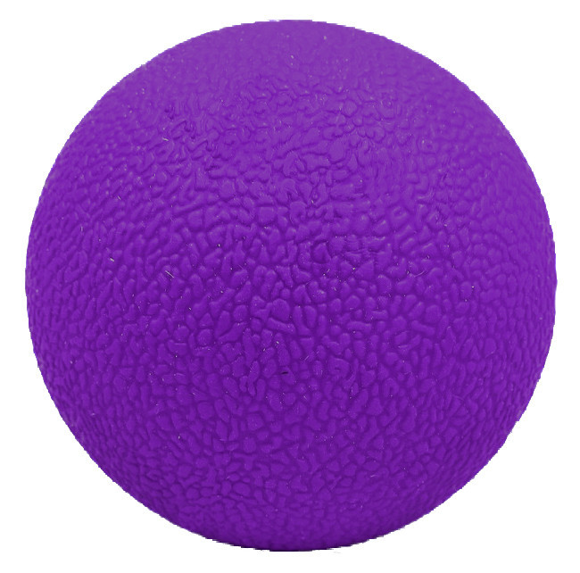EasyFit Масажний м'ячик EasyFit TPR 6 см фіолетовий Київ - фото 2