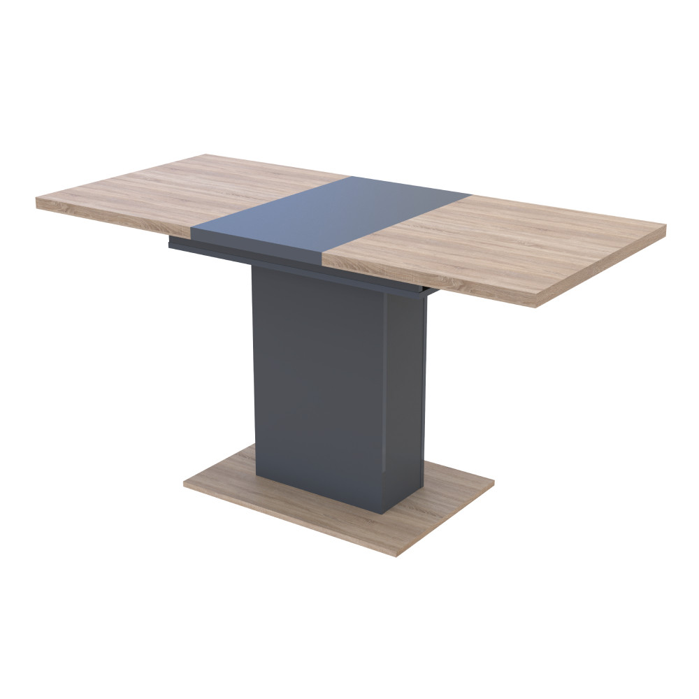 Столовый стол Doros Бостон 150х70х79 см Дуб cонома/Графит (DRS-011337) Львов - изображение 5