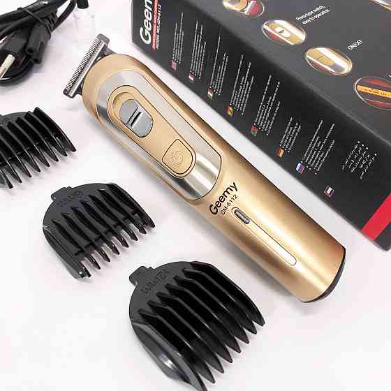 Бездротовий акумуляторний тример для стрижки волосся GEMEI, Набір для стрижки з зарядкою YV-18 Львів