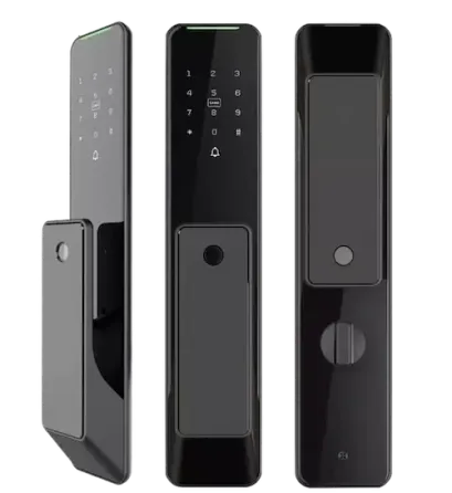 Розумний дверний біометричний замок SEVEN LOCK SL-7775BF black Київ