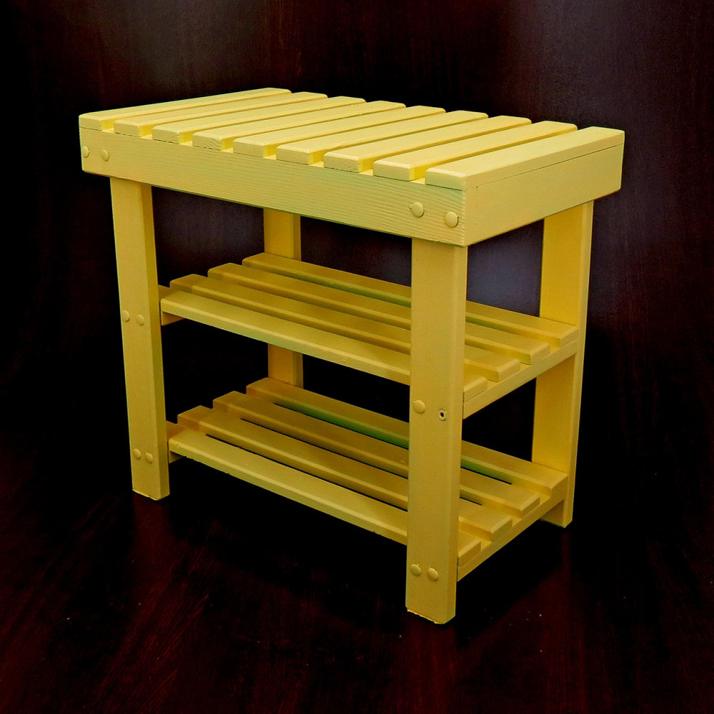 Полиця для взуття "Монте 50" лимонад Миколаїв - фото 4