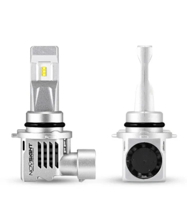 Світлодіодні автолампи Novsight N30S HB4: 60W, 12000Lm, чипи Philips ZES, активне охолодження, біле світло 6000K (Комплект) Київ