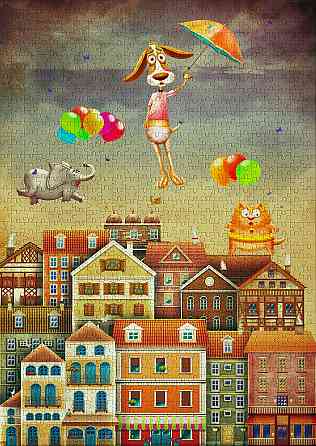 Пазл Над містом - Above the City (Enjoy-1943) Киев