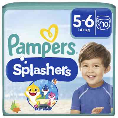 Подгузники Pampers для плавания Splashers Размер 5-6 (14+ кг) 10 шт (8001090728951) Винница