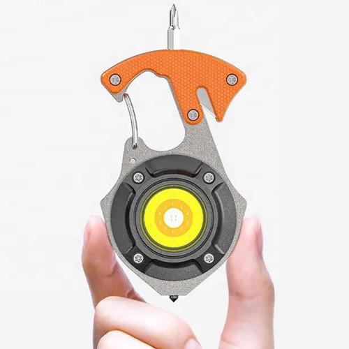 Фонарь для кемпинга W5143-COB, Белый, Жёлтый, Красный, multitool, Li-Ion, магнит, карабин Днепр - изображение 10