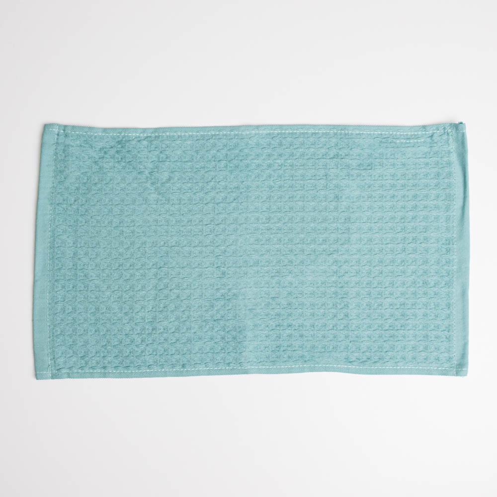 Вафельний рушник для кухні YouStar 30х50 см 260г/м2 (Бірюзовий) Суми - фото 2