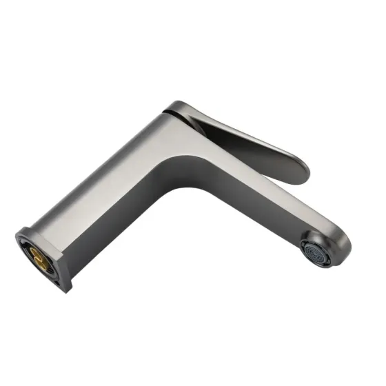 Змішувач для умивальника GAPPO G1010-9, графіт Київ