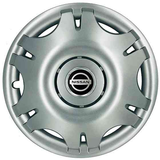 Автомобильные модельные колпаки R15 Nissan 305 4шт, SJS, серебряные Киев