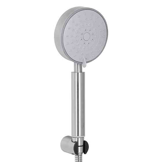 Змішувач для ванни Brinex Pure 005 з довгим поворотним виливом (з душовим гарнітуром) Nickel BRIPUR005NKL Київ