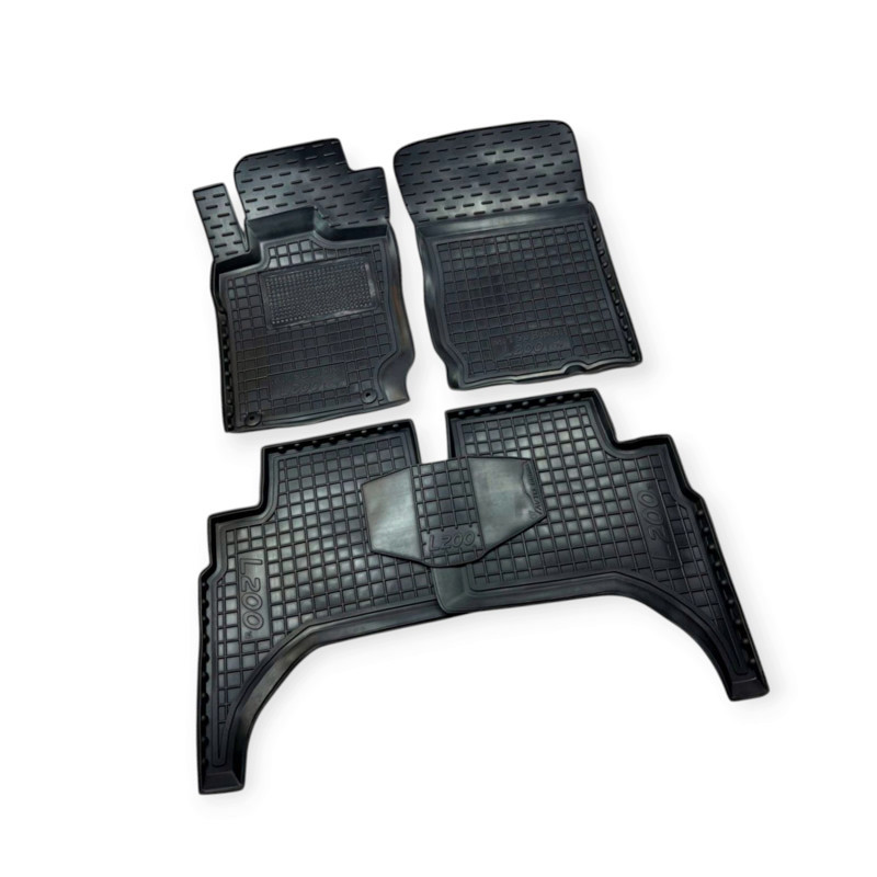 Коврики mitsubishi l 200 2013-> (длинная база) борт 2,5см, с перемычкой салона Мукачево - изображение 1