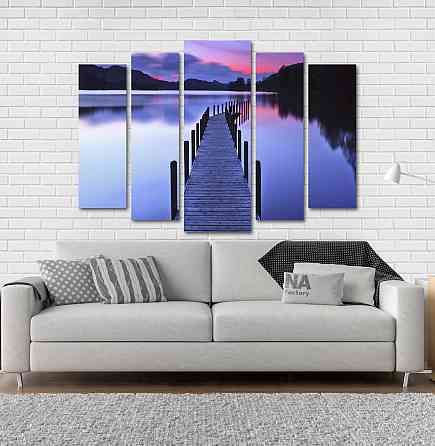 Модульная картина Природа Рассвет Art-78_5 Киев